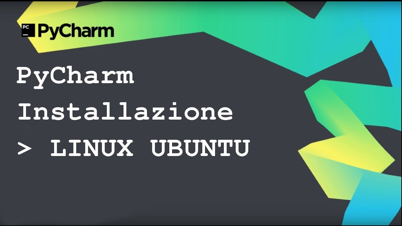 pycharm logo su sfondo colorato